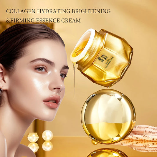 OSUFI Collagen Nourishing Face Cream Moisturizing Deep Hydration Facial Contour Improve Dry Brightening Korea Skin Care Products - AdrenalineZone