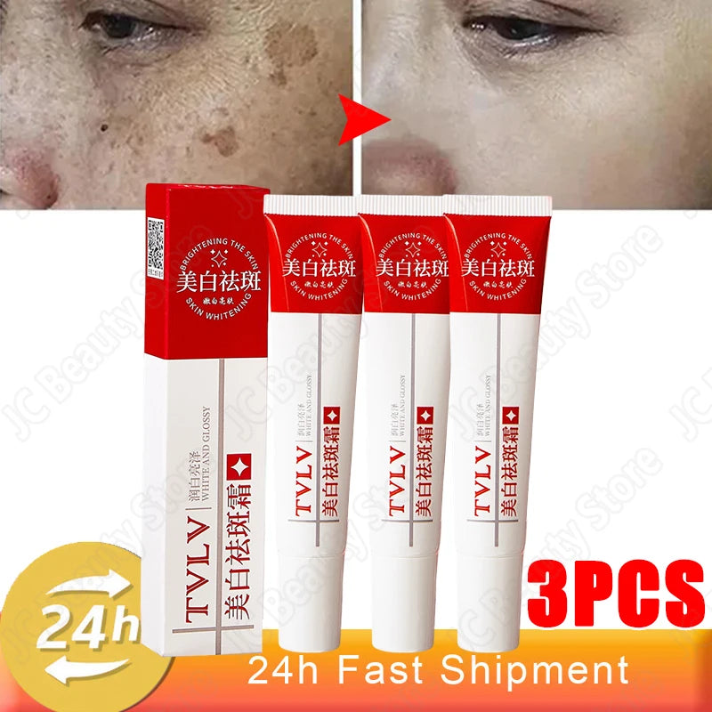 Whitening Freckle Cream Melasma Dark Spots Pigmentation Removal Products Fade Stain Melanin Repair Brighten Korean Skin Care - AdrenalineZone